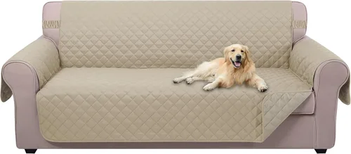 Vista 39 de U-NICE HOME Funda para sillón reclinable, reversible, con correas elásticas, resistente al agua, protege de perros y mascotas, sillón pequeño