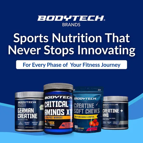Vista 8 de BodyTech Critical Aminos XT - Aminoácidos en polvo con glutamina, citrulina y carnitina, aminoácidos esenciales para antes del entrenamiento