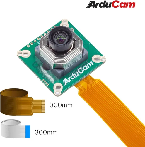 Vista 2 de Arducam para cámara Raspberry Pi HQ con lente de enfoque motorizado, módulo de cámara IMX477 de 12.3MP con lente M12 para Raspberry Pi 5, 4