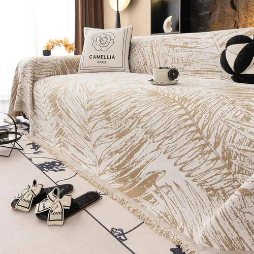 Vista 13 de HANDONTIME Funda para sofá para perros lavable con estampado floral de pájaros para sofás y sillones, funda de sofá negra con flores de jacquard