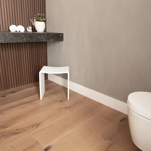 Vista 6 de Shower Buddy Taburete ligero para ducha y baño (hormigón mate)