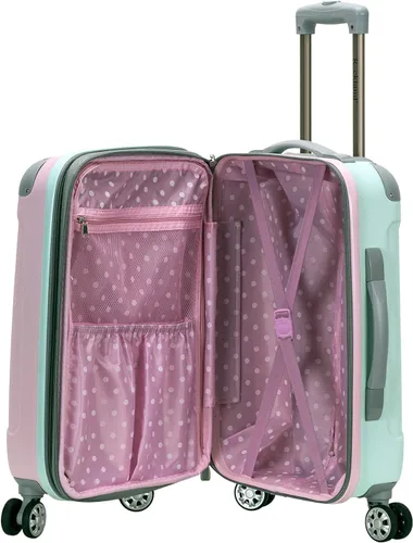 Vista 7 de Rockland London Equipaje con carcasa rígida con ruedas Mint F190-MINT