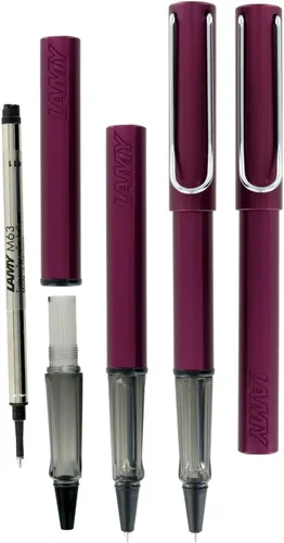 Vista 6 de Lamy Unisex AL Star Bolígrafo Rollerball Aluminio - Morado Oscuro