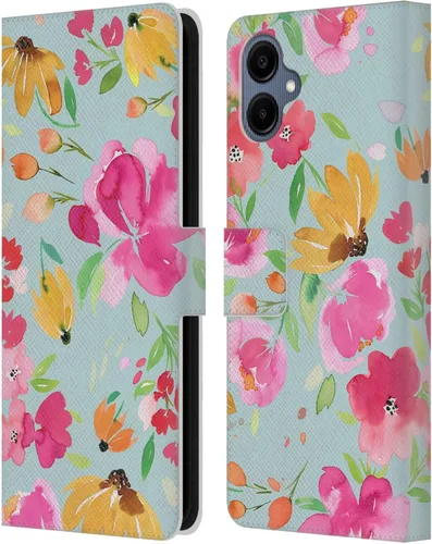 Vista 84 de Head Case Designs Officially Licensed Ninola Butterfly Nature Spring Floral Leather Wallet Case Compatible with Samsung Galaxy A07 4G