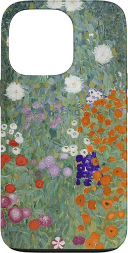 Vista 10 de Flower Garden Painting Klimt Art History Funda para iPhone 17