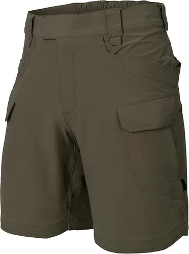 Vista 22 de helikon-tex Hombre Urban Tactical Pantalones Cortos 8.5" Taiga Verde