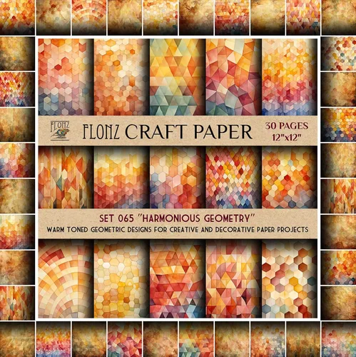 Vista 9 de Papel para álbum de recortes (30 páginas 30 x 30 cm) Meadow Bliss: margaritas vibrantes y encantadores patrones florales inspirados en prados