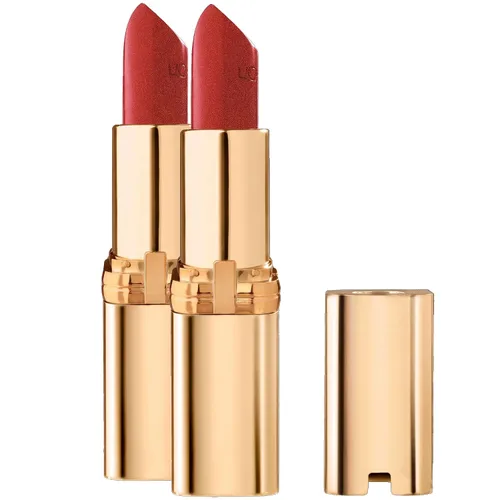 Vista 25 de L'Oreal Paris - Lápiz labial Colour Riche Original cremoso, hidratante con acabado satinado, 840 Nature's Blush, 1 unidad