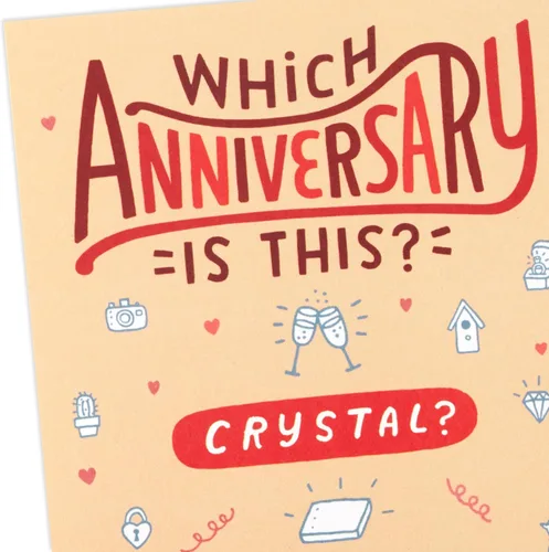 Vista 4 de Hallmark Shoebox - Tarjeta de aniversario divertida para pareja (¿Cuál es esta?)
