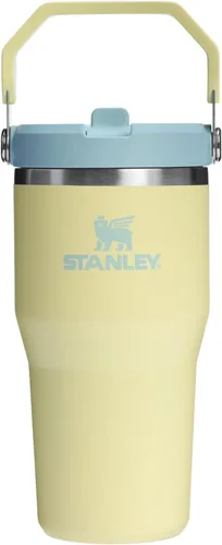 Vista 63 de STANLEY IceFlow 2.0 - Vaso con pajilla abatible con asa, 30 onzas, tapa giratoria y popote abatible, botella de agua a prueba de fugas, acero Tiza