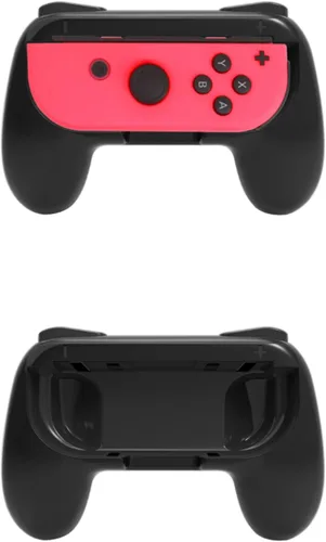 Vista 3 de Funda de agarre para Nintendo Switch JoyCon Controladores Grip OLED Modelo para Joycon Switch OLED Grip NS JoyCon Switch OLED Grip Negro