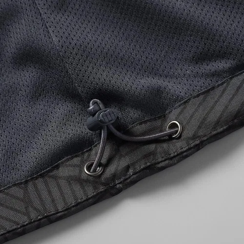 Vista 6 de Chubasquero impermeable para mujer con capucha ligero cortavientos para senderismo