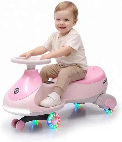 Vista 11 de GarveeLife 12V Electric Wiggle Car with Pedal for Kids, Black