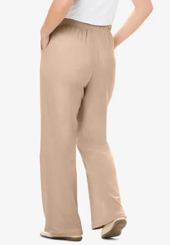 Vista 2 de Woman Within - Pantalón de punto de pierna ancha, talla grande