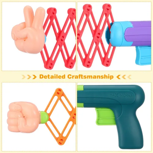 Vista 3 de PRETYZOOM Juguete telescópico para niños, broma estirable para la oficina, accesorio de broma, divertido juguete creativo para jugar en interiores