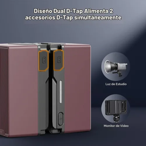 Vista 5 de K&F CONCEPT Batería de montaje en V, 99Wh PD100W USB-C Carga rápida V Lock
