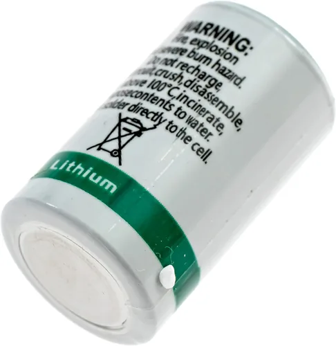 Vista 2 de Saft LS14250 3.6V 1/2AA batería de litio, 3.6 voltios 1200mAh, GE Simon XT