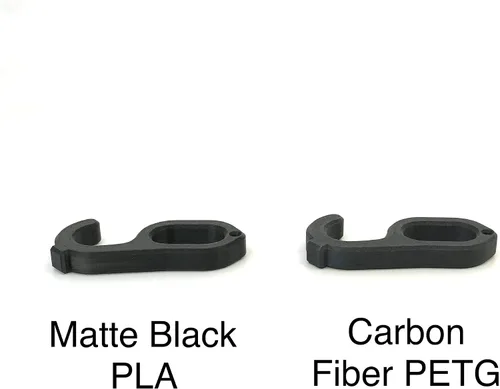 Vista 2 de Paramount 3D PETG (fibra de carbono negro) 0.069 in 2.2 lbs Filamento