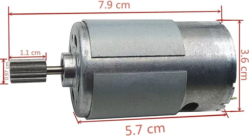 Vista 3 de weelye 1 unids Universal 550 35000RPM Motor Eléctrico RS550 12V Motor Drive Accesorio de Motor Niños RC Coche Niños Paseo en Juguetes Piezas