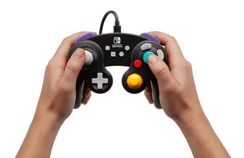 Vista 2 de PowerA Wired Controller for Nintendo Switch GameCube Style - Black