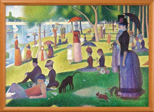 Vista 7 de MasterPieces Rompecabezas de 1000 piezas para adultos, familia o jóvenes, A Sunday On La Grande Jatte, 19.25 x 26.75 pulgadas