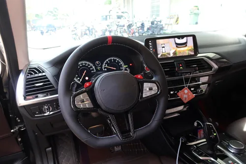 Vista 6 de Cubierta magnética de palanca de cambios para volante para BMW M2 M3 M4 G87 G20 G30 G80 G82 G01 G05 G07 F15 F80 F82 F87 F30 Z4 G29 F30 G22 X3 X5 X6