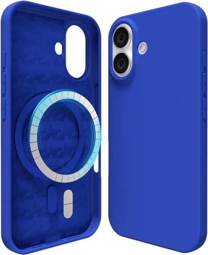 Vista 58 de oakxco Funda de silicona para iPhone 12 Pro Max, magnética, compatible con carga inalámbrica Magsafe, cubierta protectora de goma suave y delgada