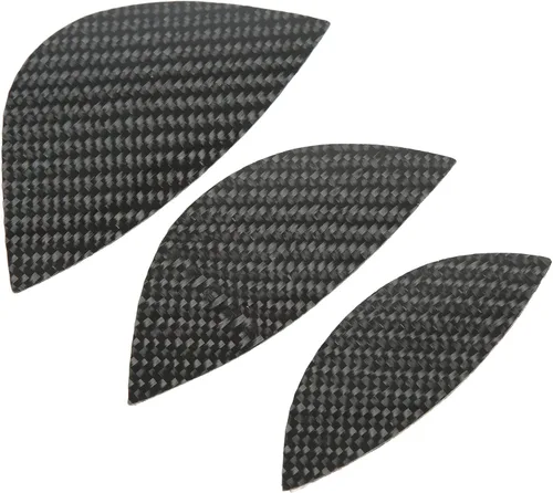 Vista 5 de Tbest Moldura de instrumentos de salpicadero, decoración de cubierta de medidor de salpicadero, repuesto de fibra de carbono para 370Z Z34 2 puertas