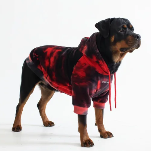 Vista 63 de Spark Paws Sudadera con capucha para perro, suéter de primera calidad para perros pequeños, medianos y grandes Trajes cálidos para bulldogs