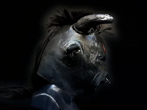 Vista 6 de Rafale 666 Taurus - Máscara de luchador Lucha Libre