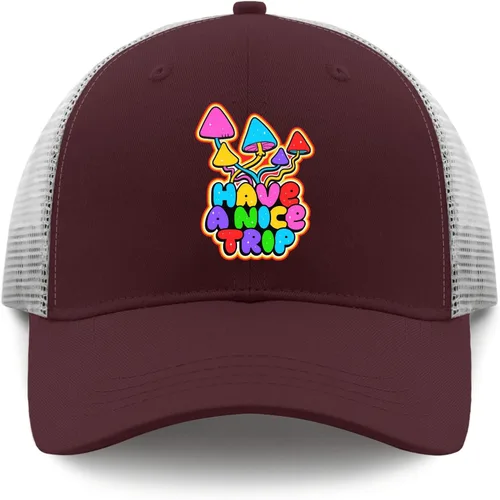Vista 9 de devor Hat Have a Nice Trip Baseball Cap for Men Funny Denim Hat Adjustable