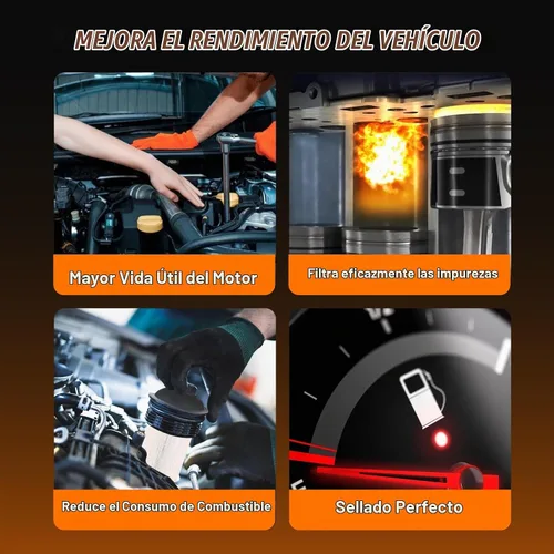 Vista 7 de Yinlowa FD4615 Kit de filtro de combustible diesel para Ford 6.7L Negro