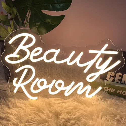 Vista 14 de Letrero de neón para sala de belleza para spa, sala de belleza, cejas de uñas, estudio de salón LED, decoración de arte de pared para tiendas