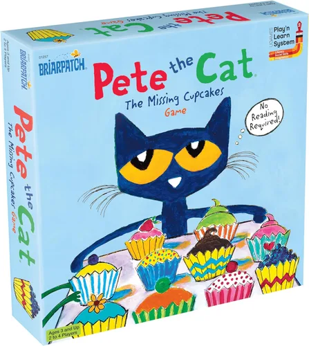 Vista 3 de Briarpatch Pete the Cat The Missing Cupcakes Game, Fans of Pete the Cat Books, Edades 3+