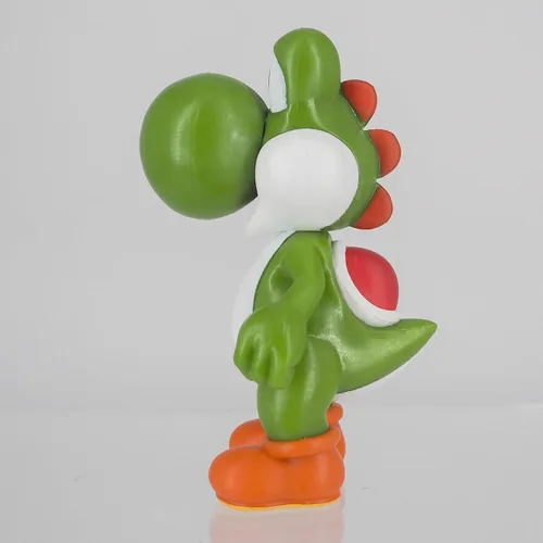Vista 2 de Sanei Boeki Super Mario Figura Collection Yoshi 1.57 x 1.57 x 1.96 pulgadas FCM-004 Japan Import con bolígrafo táctil original Stylus