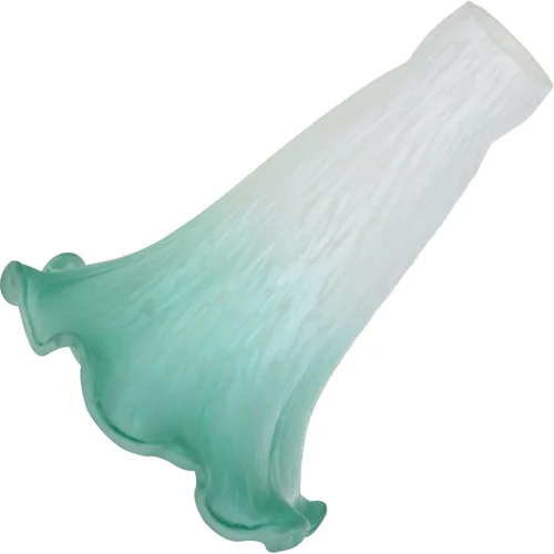 Vista 11 de Bieye LS103S - Pantalla de cristal soplado con flor de lirio (verde ámbar, diámetro interior de apertura 0.87 pulgadas x diámetro exterior 1 pulgada)