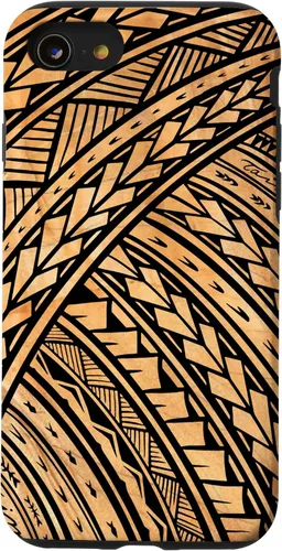 Vista 18 de Polynesian Art Island Inspired Case for iPhone 17