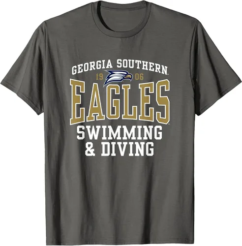 Vista 12 de Georgia Southern University Eagles Swimming and Diving T-Shirt