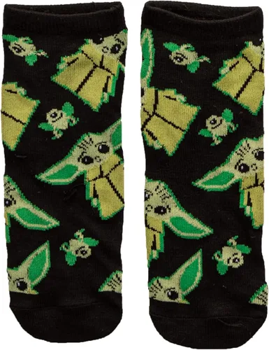Vista 5 de Star Wars The Mandalorian Baby Yoda - Calcetines tobilleros unisex de corte bajo