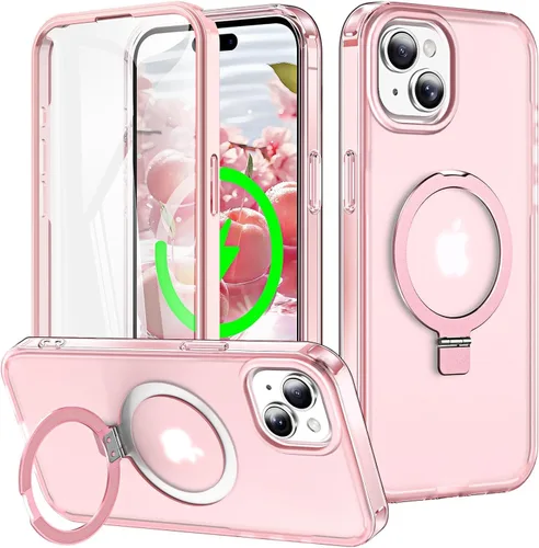 Vista 46 de Funda para iPhone 16 con protector de pantalla-Lotus A25