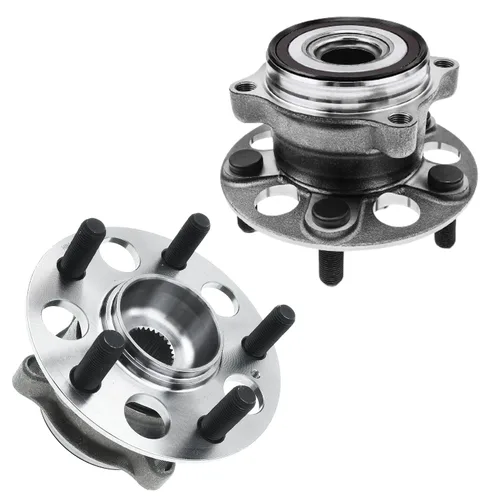 Vista 11 de Detroit Axle - 2 rodamientos de rueda delantera para Ford Fusion Probe Mazda 3 MPV Kia Spectra Jaguar XJ8 XJR XK XK8 XKR Mercury Milan, juego