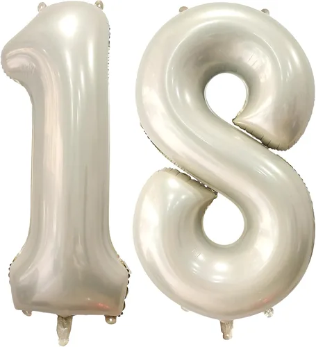 Vista 34 de Globo dorado claro con el número 0 de aluminio de 40 pulgadas, color oro champán, globo de helio 0 Mylar Oro claro 0