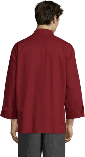 Vista 2 de Uncommon Threads Abrigo de chef marroquí para mujer 10 Btn