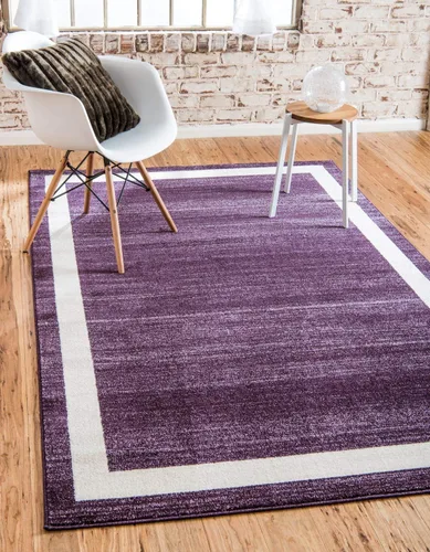 Vista 13 de Alfombra Unique Loom colección Del Mar - Maria (2,16 m x 3,05 m, Rectangular, Azul marino/ Marfil)