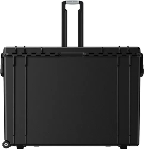Vista 7 de Regetek Estuche rígido con ruedas y mango de rueda, 37 x 15 x 26.5 pulgadas, maletero de almacenamiento extra profundo y resistente, caja