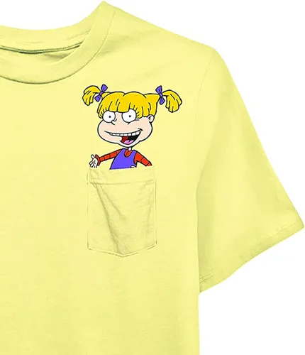 Vista 6 de Nickelodeon - Camiseta de manga corta para mujer de los años 90