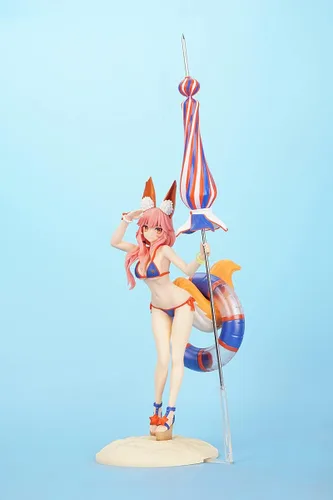 Vista 5 de Popularity FateGrand Order FGO Swimsuit Tamamo No Mae Pretty Girl PVC Action Figures Collection Decoration Figurine Model Toy Anime Cartoon Game