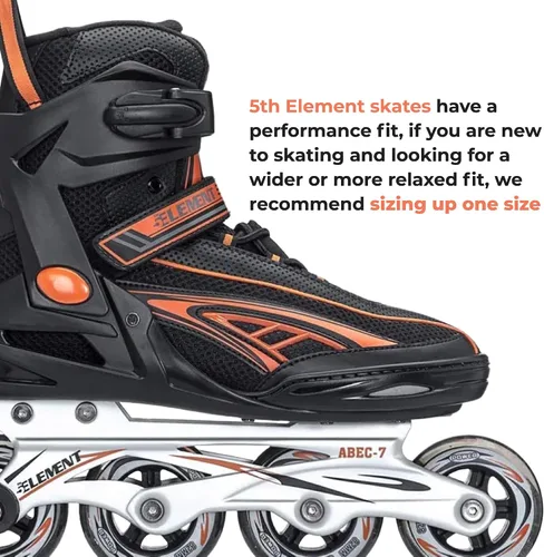 Vista 2 de Panther - Patines en línea para hombre con correa ajustable, ruedas de 3.228 in, ajuste suave para comodidad Patines de larga distancia Roller