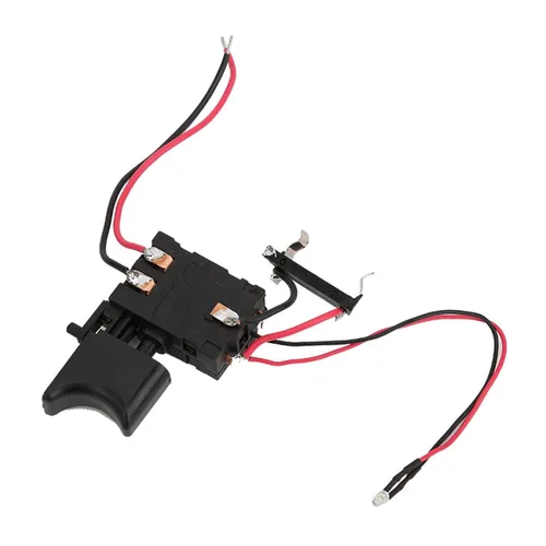 Vista 7 de Interruptor de gatillo de taladro inalámbrico, interruptor de gatillo eléctrico inalámbrico de control de velocidad de 7.2 V - 24 V con luz pequeña