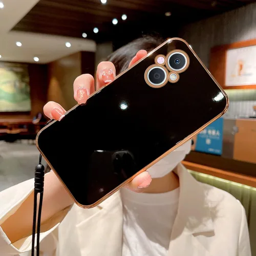 Vista 5 de Funda para teléfono N20, OnePlus Nord N20 5G para mujeres y niñas, galvanoplastia, bonita, de lujo, estética, moderna, bonita, completa, protección